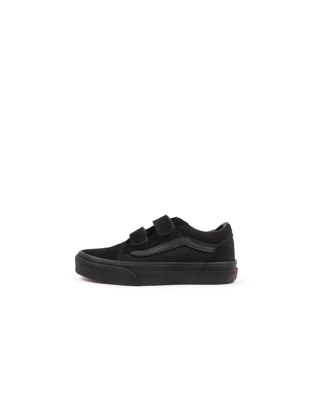 "Black" Vans Old Skool Preschool - product image from the listing.