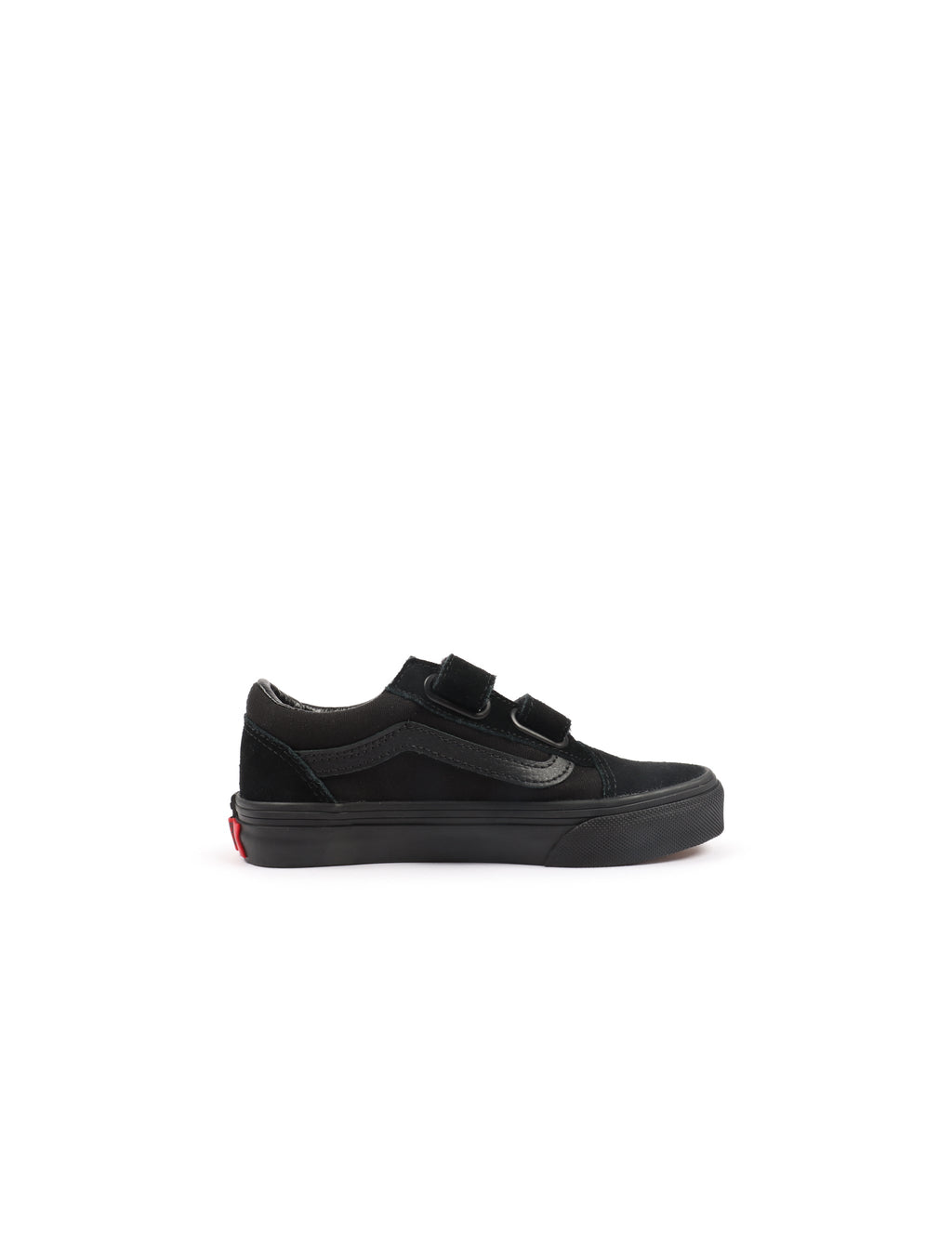 "Black" Vans Old Skool Preschool - product image from the listing.