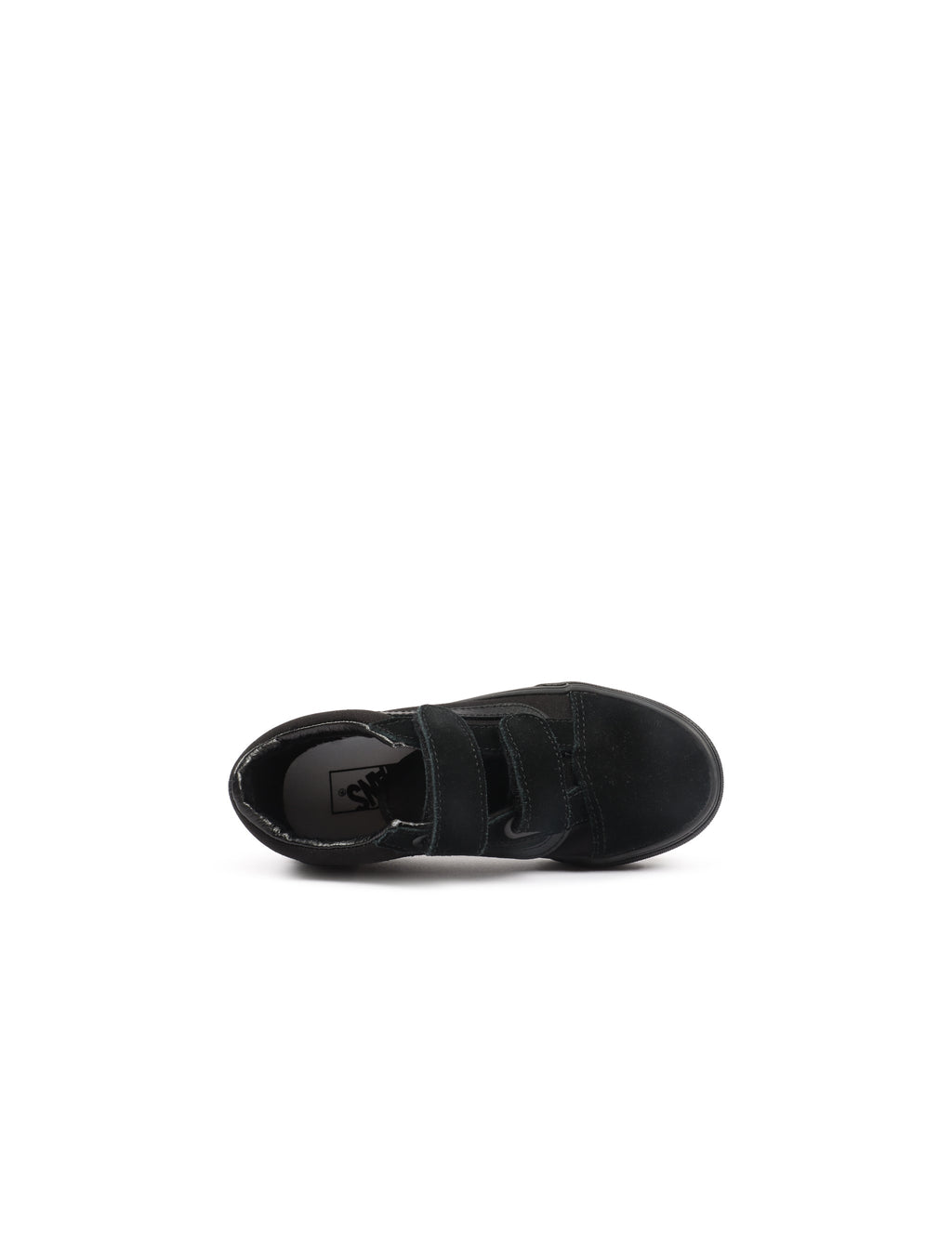 "Black" Vans Old Skool Preschool - product image from the listing.