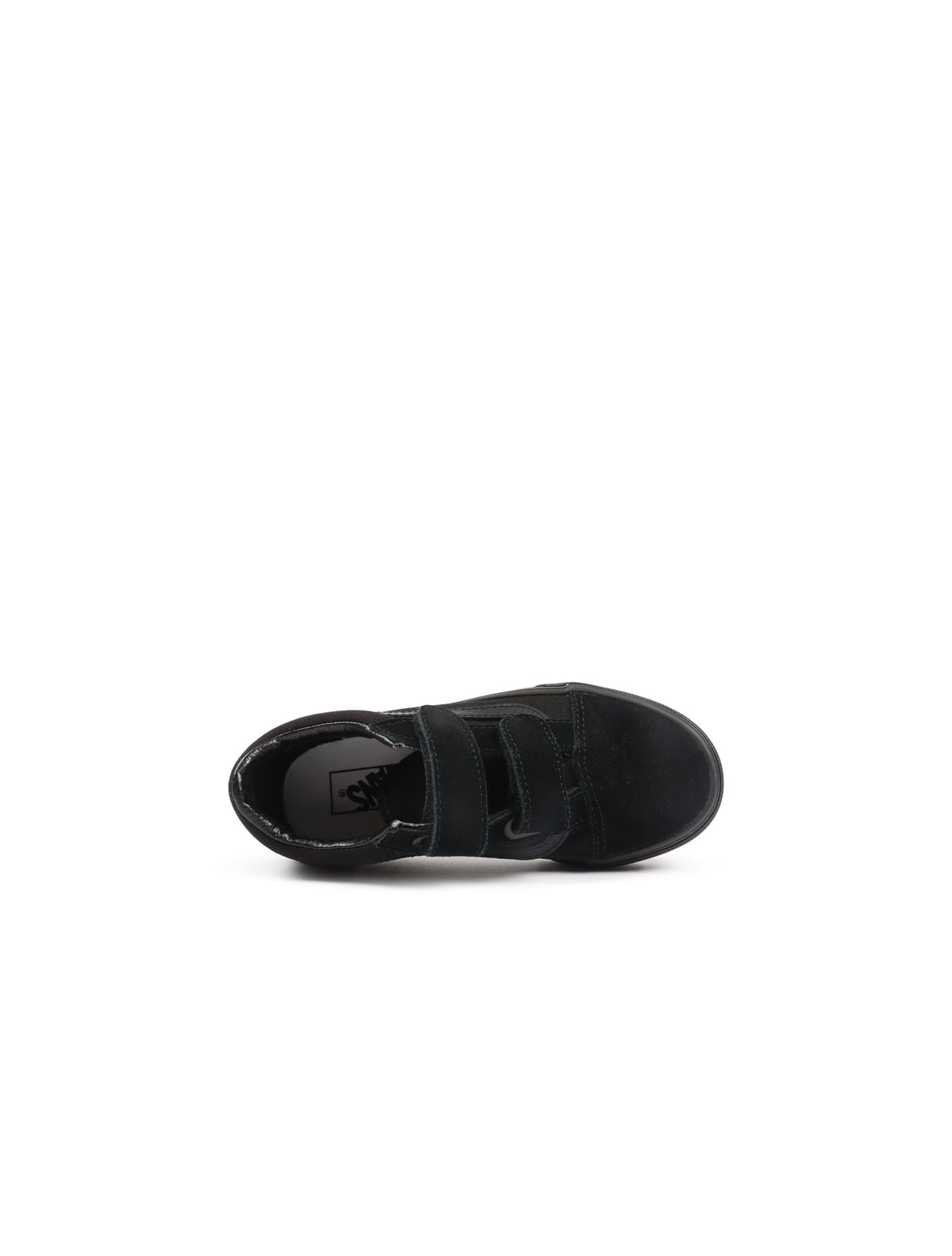 "Black" Vans Old Skool Preschool - product image from the listing.