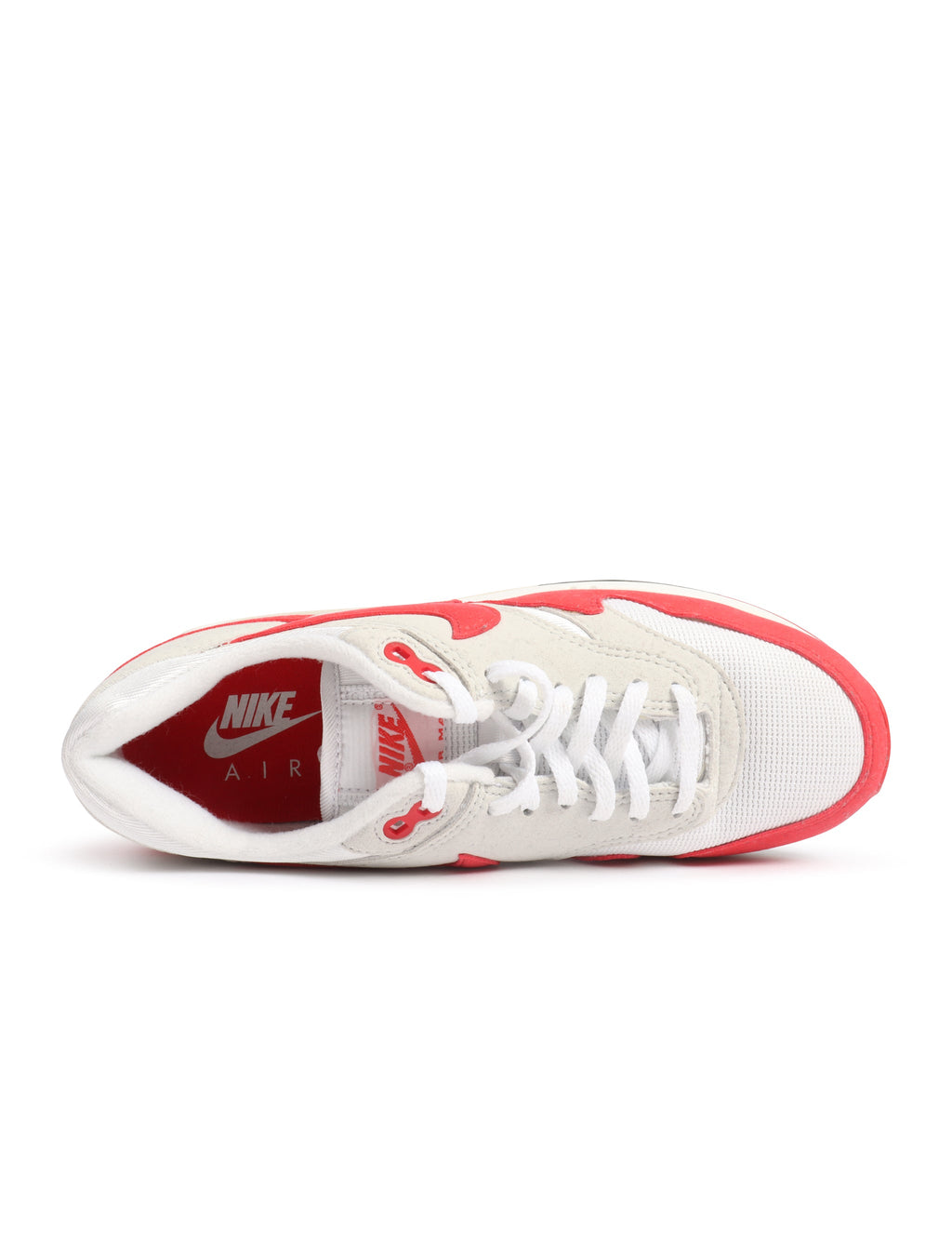 Men's Nike Air Max 1 '86 OG "White/University Red" - - product image from the listing.