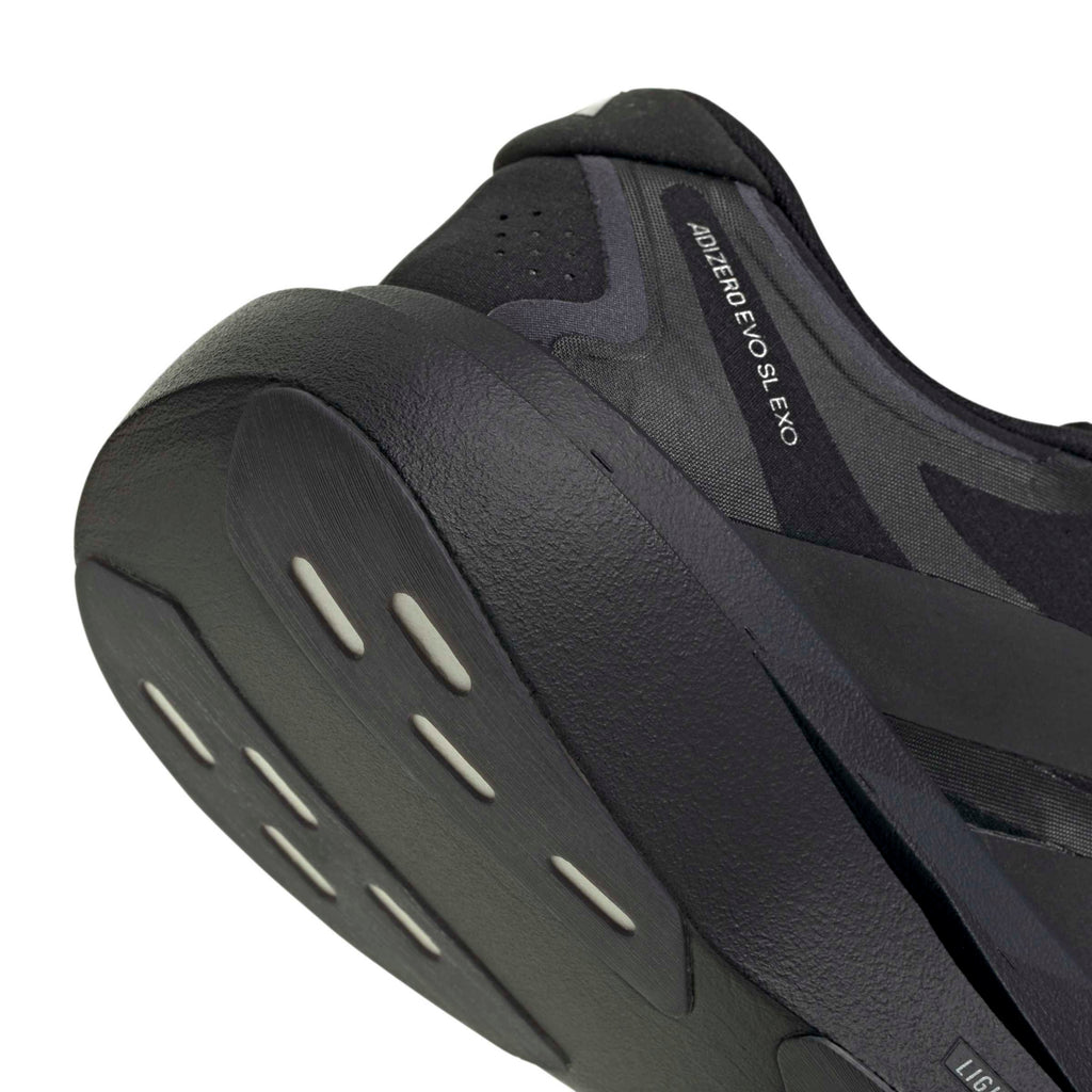 Men's Adidas Adizero Evo SL - Black - product image from the listing.
