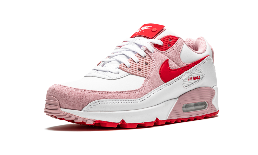 Women's AIR MAX 90 "Valentines Day 2021" DD8029 100 - product image from the listing.