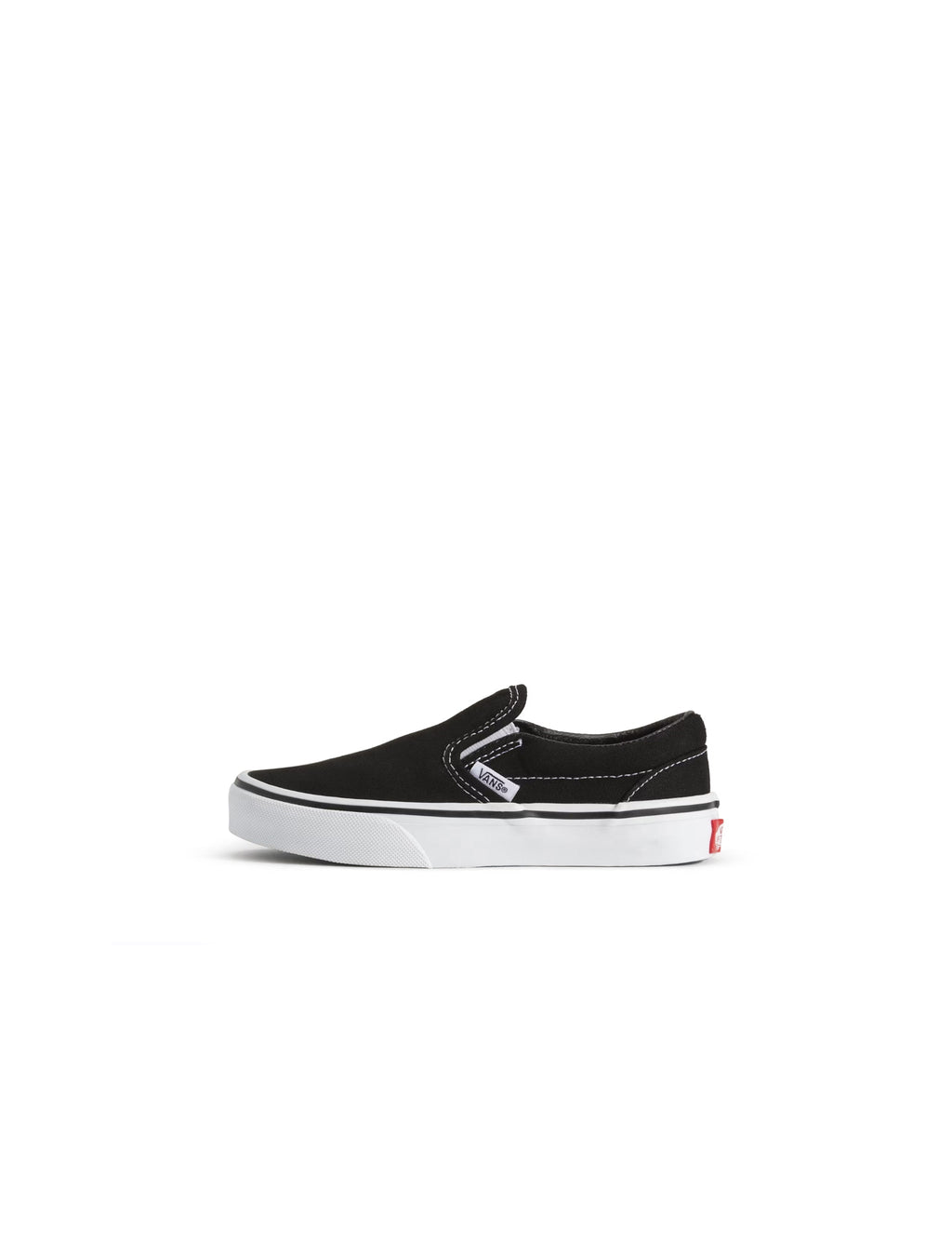 Vans (PS) Classic Slip-On in Black/White - product image from the listing.