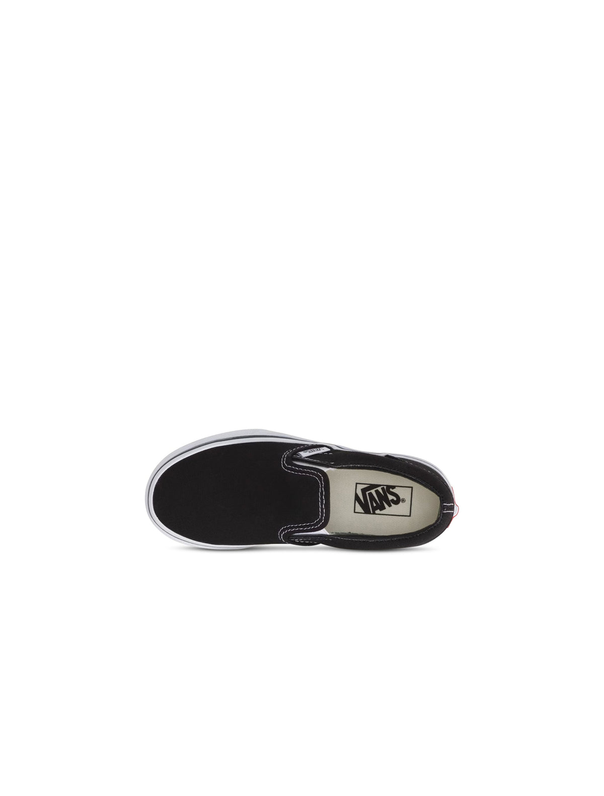 Vans (PS) Classic Slip-On in Black/White - product image from the listing.