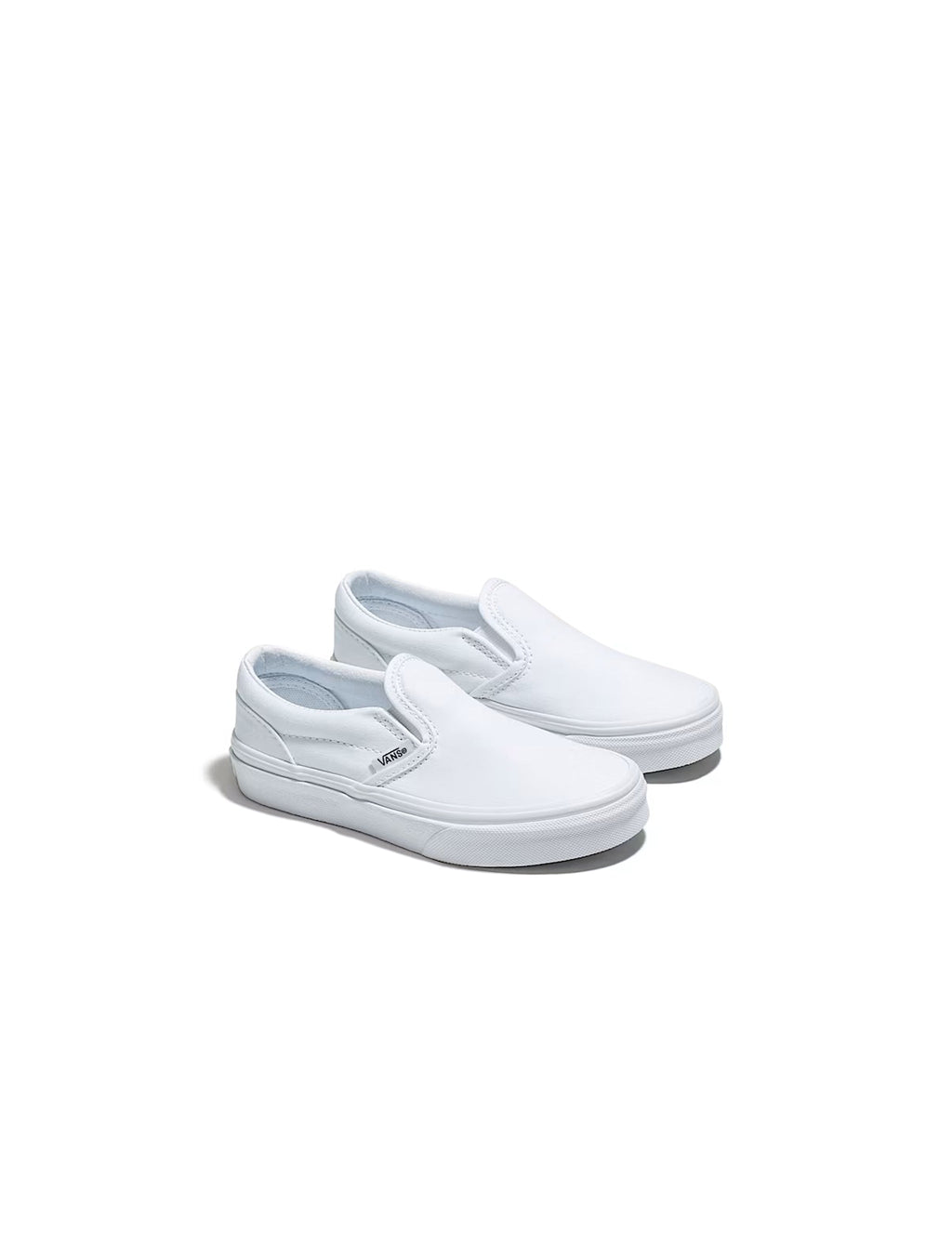 Vans (PS) Classic Slip-On in White/White - product image from the listing.