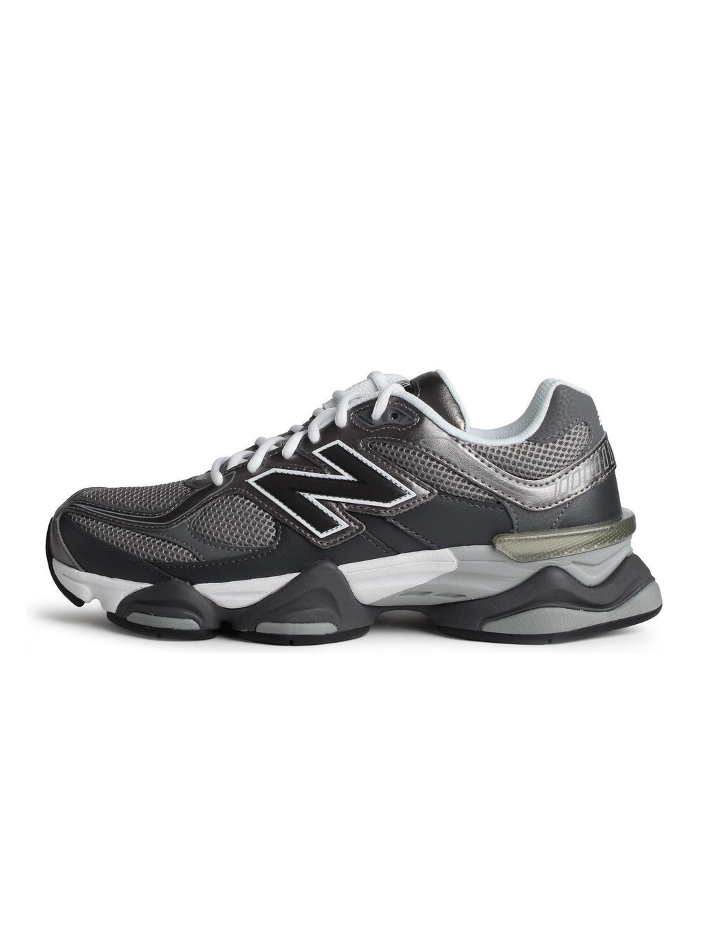 Men's New Balance 9060 Lifestyle Shoes - Silver - product image from the listing.