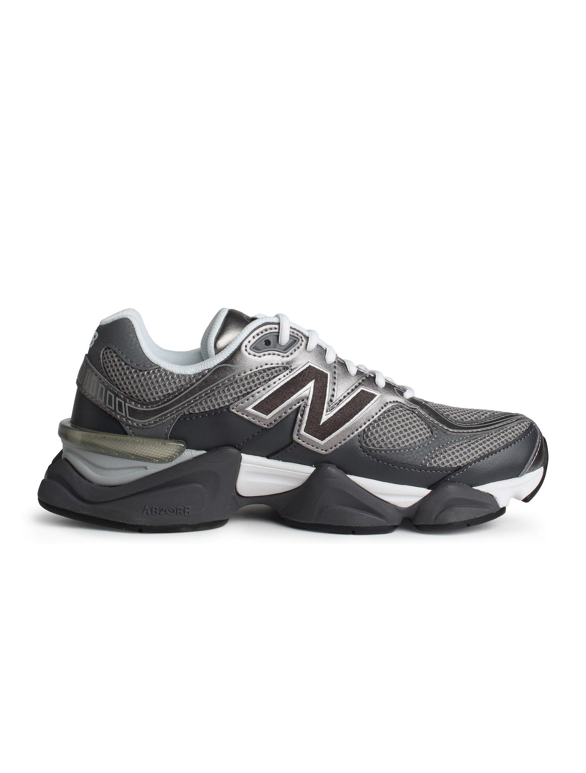 Men's New Balance 9060 Lifestyle Shoes - Silver - product image from the listing.