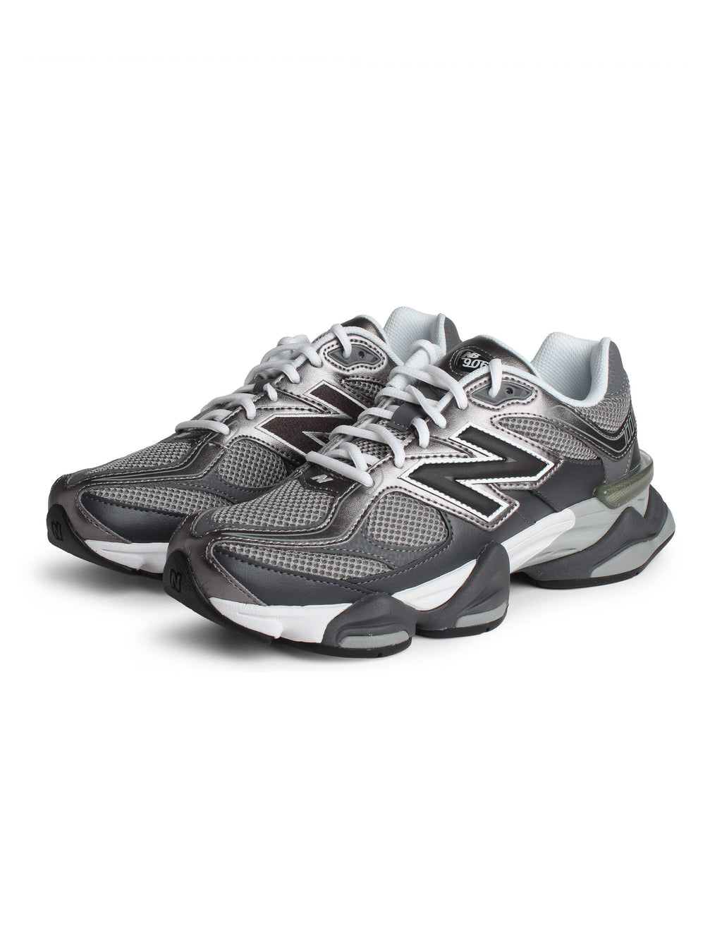 Men's New Balance 9060 Lifestyle Shoes - Silver - product image from the listing.