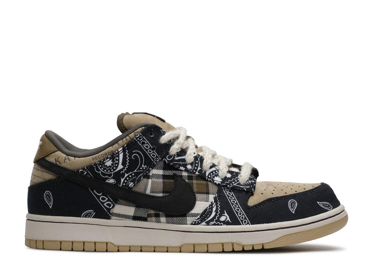 Dunk Low Travis Scott X Dunk Low Premium QS SB Cactus Jack Sneaker - product image from the listing.