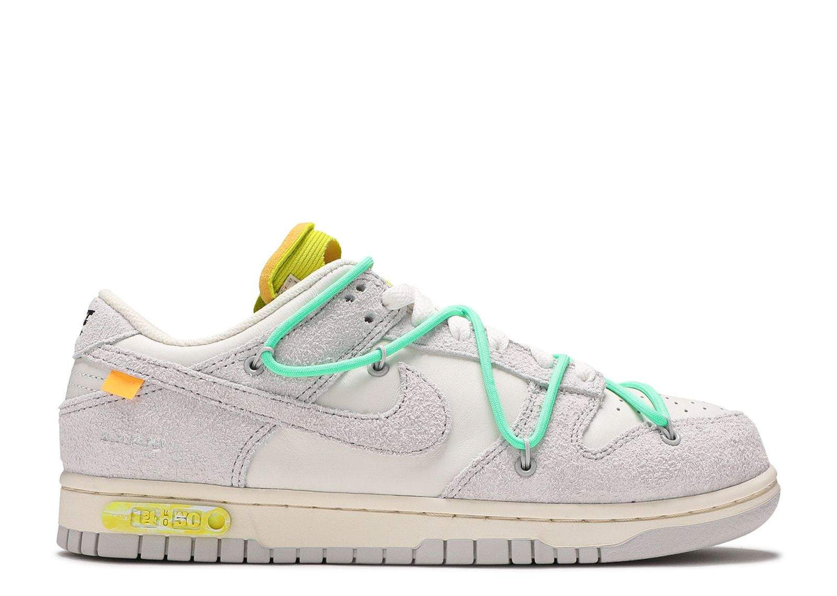Nike Off-White x Dunk Low 'Lot 14 of 50' Sneaker - product image from the listing.