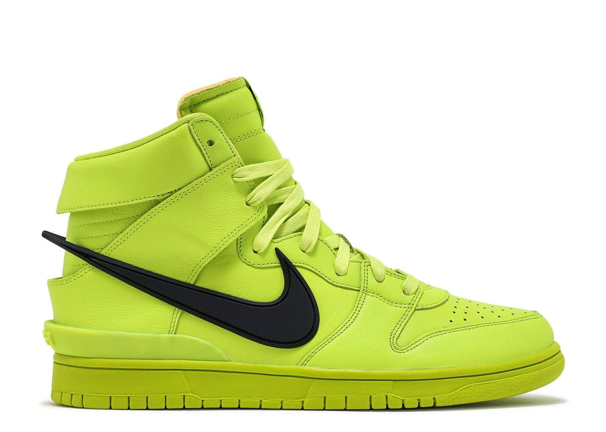 Nike AMBUSH x Dunk High 'Flash Lime' Sneaker - product image from the listing.