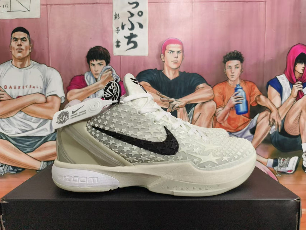 White Nike Kobe All-Star 2.0 Basketball Sneakers - product image from the listing.