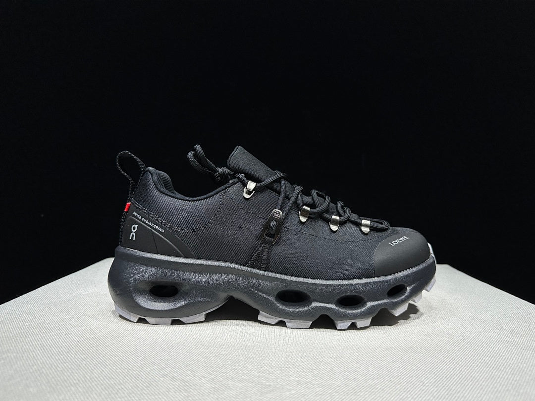 On x LOEWE Cloudsurfer Sneakers in Black - product image from the listing.