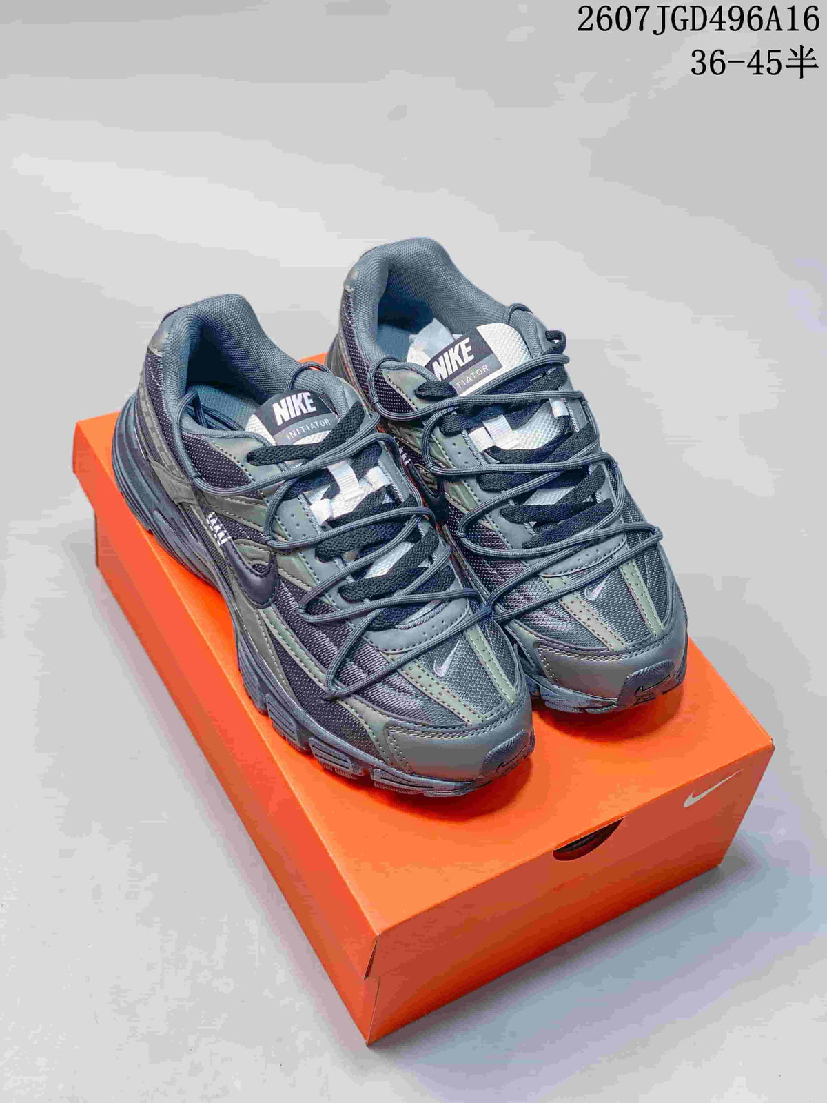 Nike Initiator Running Sneakers in Gray Olive FQ6873 - product image from the listing.