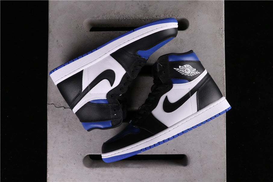 Air Jordan 1 High OG Court Sneakers in Purple 555088-041 - product image from the listing.