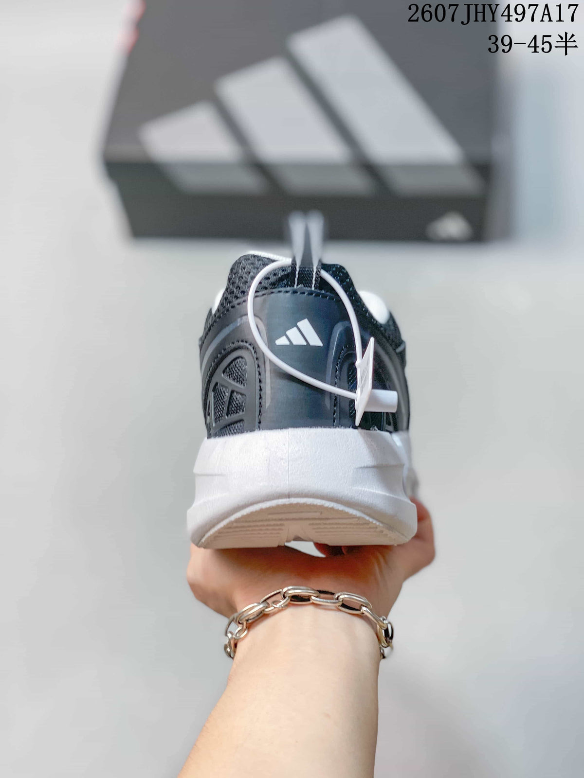 Adidas Climacool Ventage Low-Top Road Running Shoes in Black White - product image from the listing.