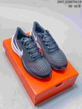 Nike Pegasus 37 Running Sneakers in Black and White - product image from the listing.