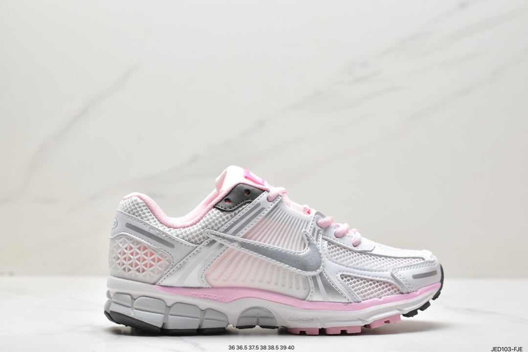 Nike Air Zoom Vomero 5 Sneakers in White, in Pink and Grey - product image from the listing.