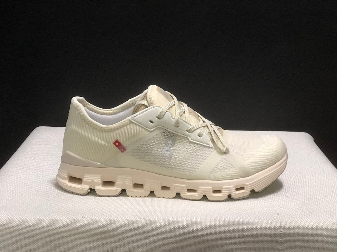 On Cloud X 4 AD Trainers in Ghost and Dew - product image from the listing.