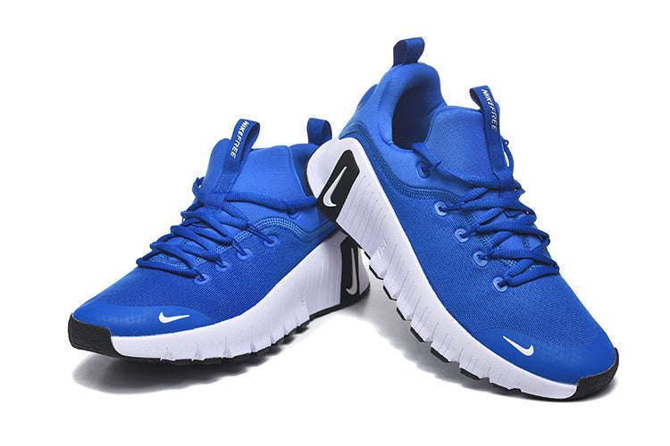 Nike Free Run Sneakers in Blue and White - product image from the listing.