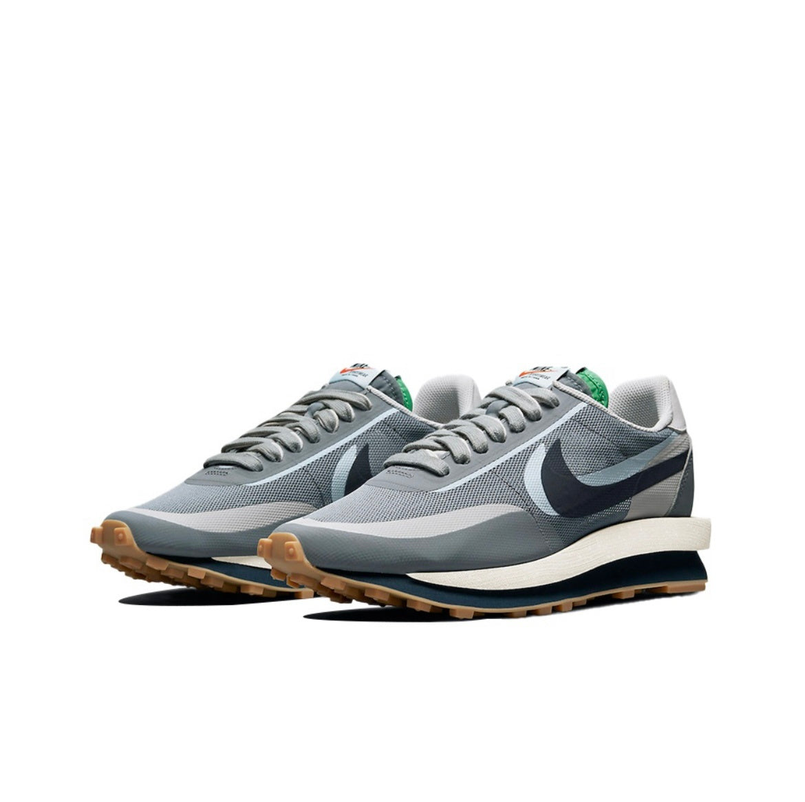 Nike LDWaffle CLOT sacai DH3114-001 Sneakers in Gray - product image from the listing.