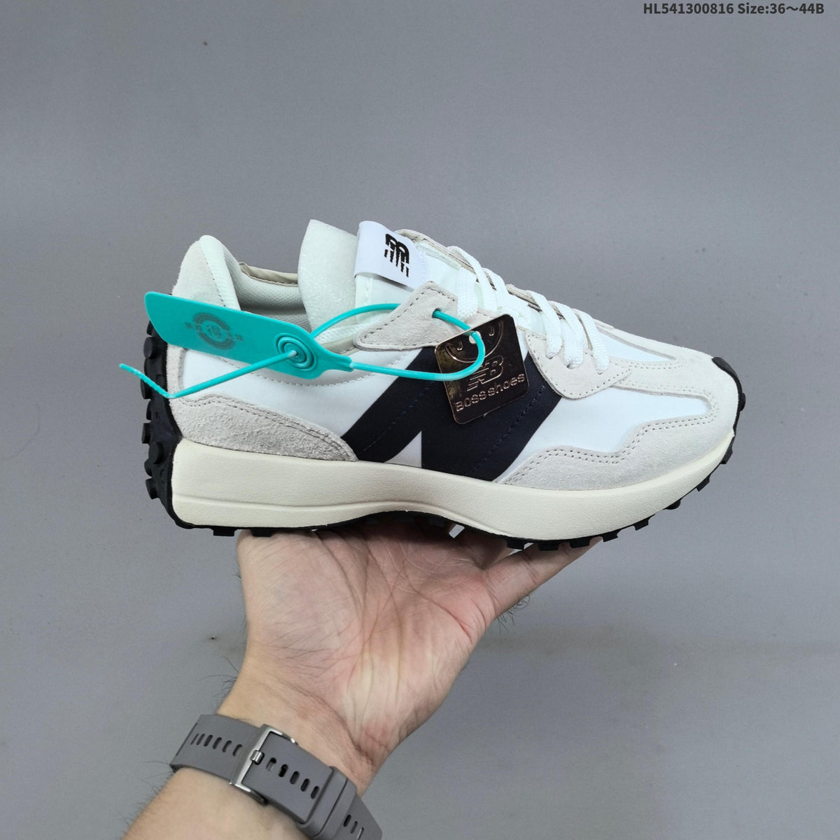 New Balance 327 Lifestyle Trainers in Mixed Colors - product image from the listing.