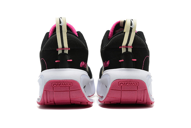 Nike Air Max Black and Gold Trainers with Pink Accents - product image from the listing.