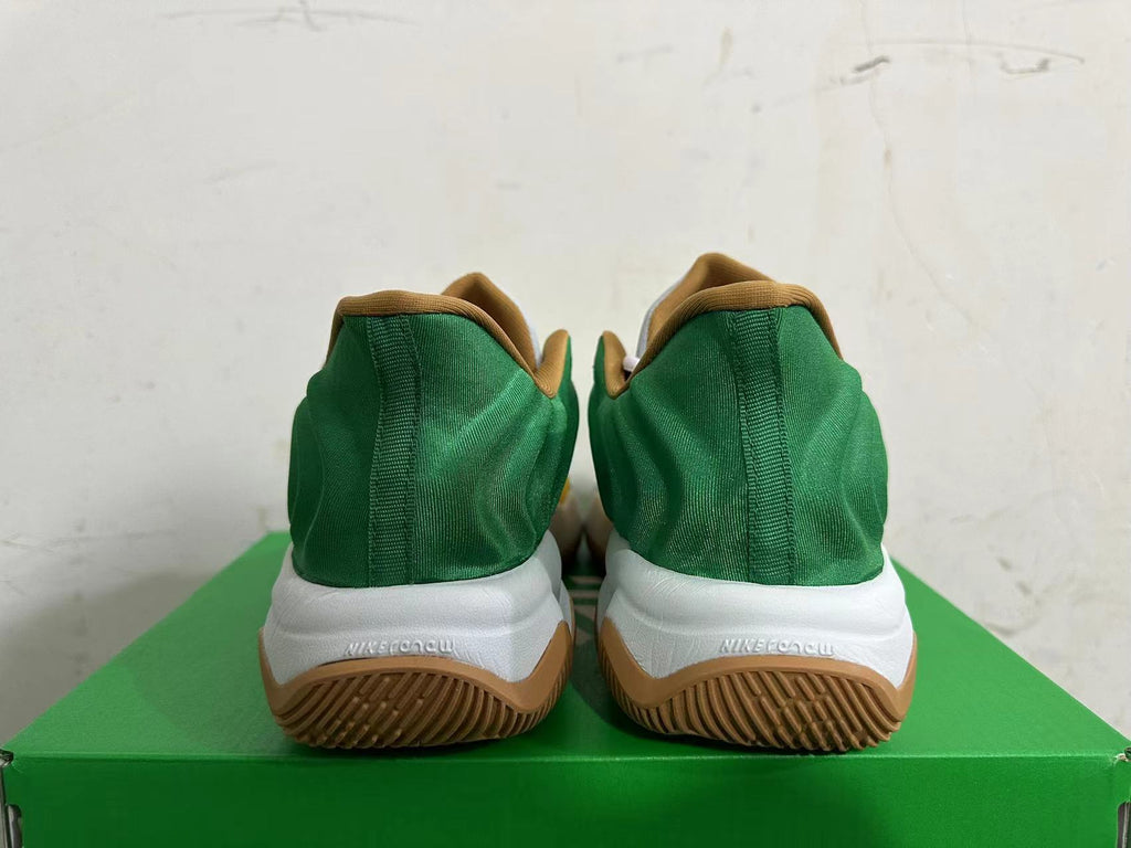 Nike Basketball Shoes in Green, in Yellow and Gum - product image from the listing.