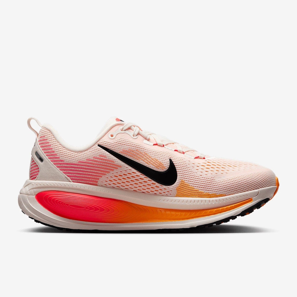 Nike Vomero 18 Running Shoes HM6804-100 in White Orange - product image from the listing.