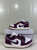 Air Jordan 1 Low Bordeaux White DC0774-161 - product image from the listing.