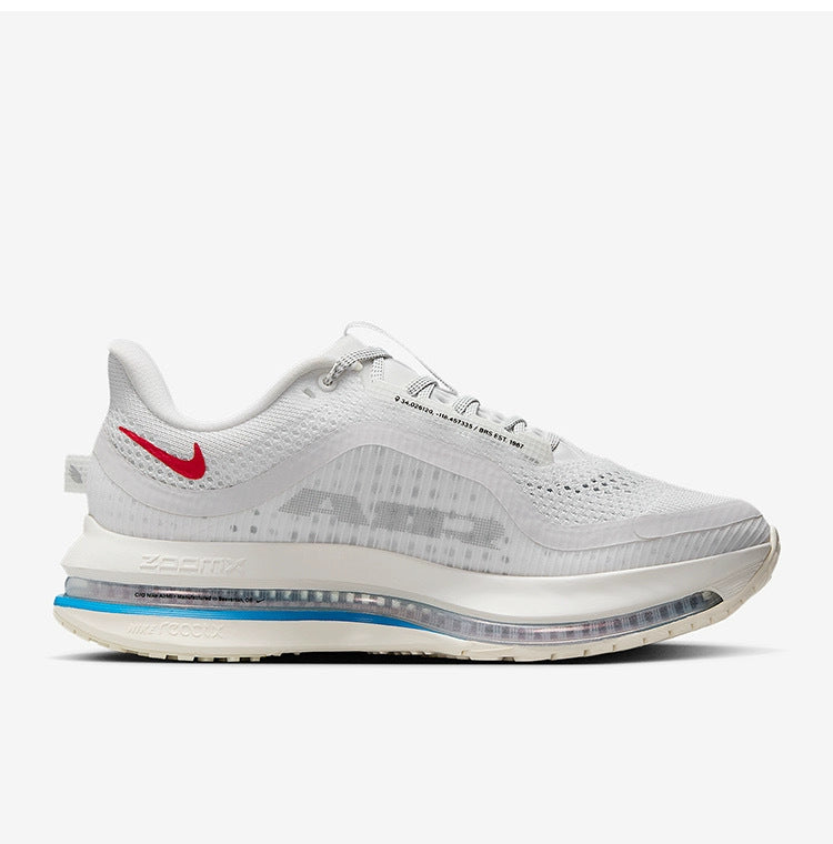 Nike Pegasus Premium Running Shoes in White Red IH7347-111 - product image from the listing.
