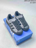 Adidas Superstar XLG Sneakers in Grey Black JR7444 - product image from the listing.