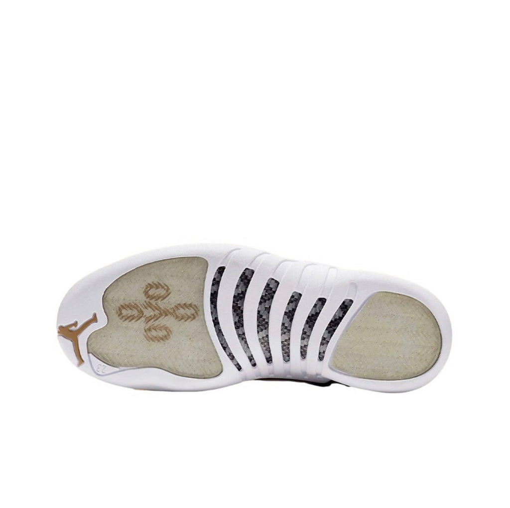 Air Jordan 12 OVO Sneakers in White 873864-102 - product image from the listing.