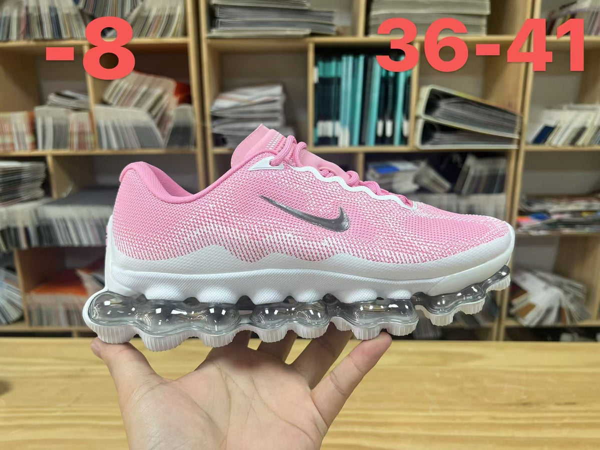 Pink Nike Air Liquid Max Running Shoes - product image from the listing.