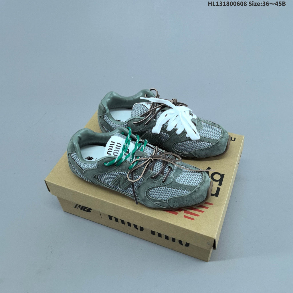 Miu Miu x New Balance 530 SL Low-Cut Sneakers - product image from the listing.