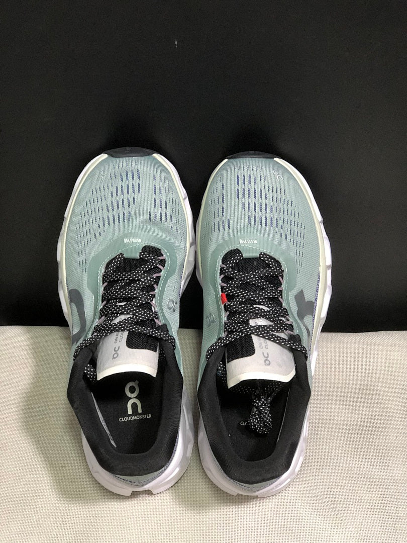 On Cloudmonster 2 Shoes for Running, Mineral Aloe - product image from the listing.