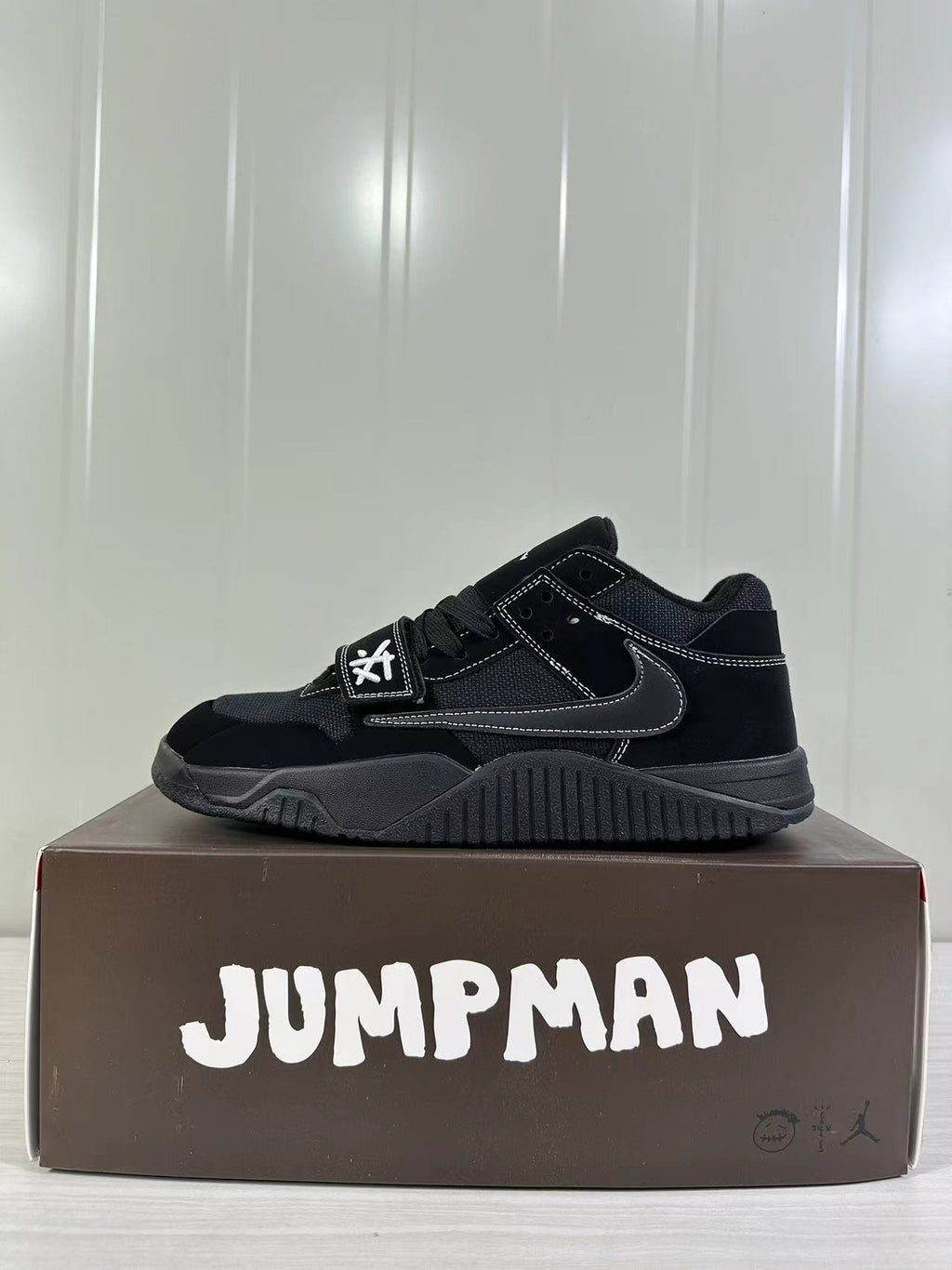 Jordan Cut the Check Sneakers in Black FZ8117-204 - product image from the listing.