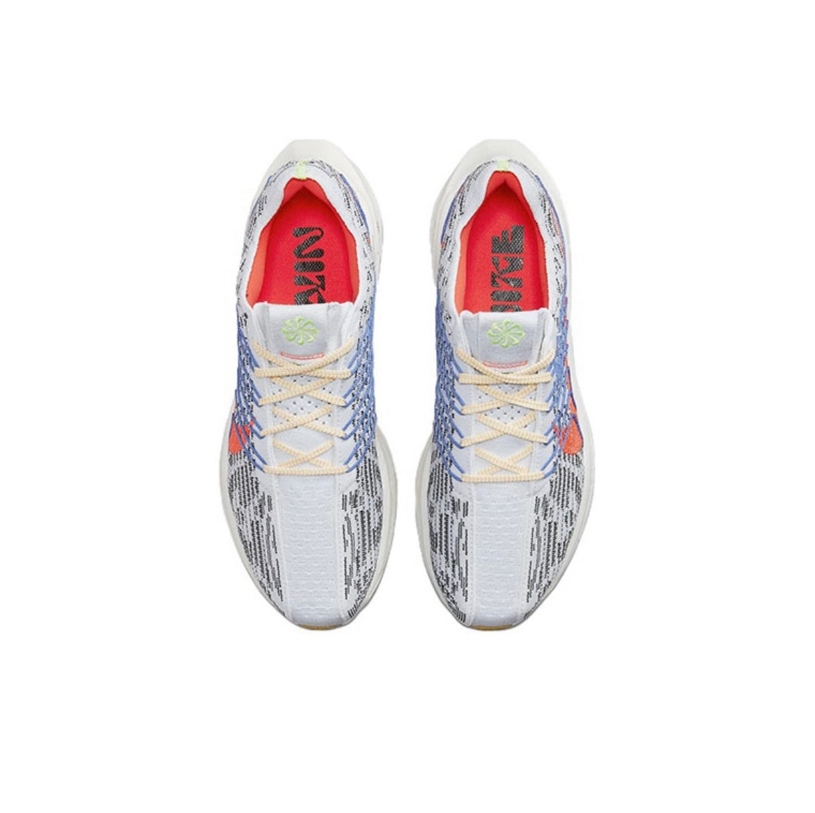 Nike Pegasus Turbo Next Nature Running Shoes in White Red DM3413-002 - product image from the listing.