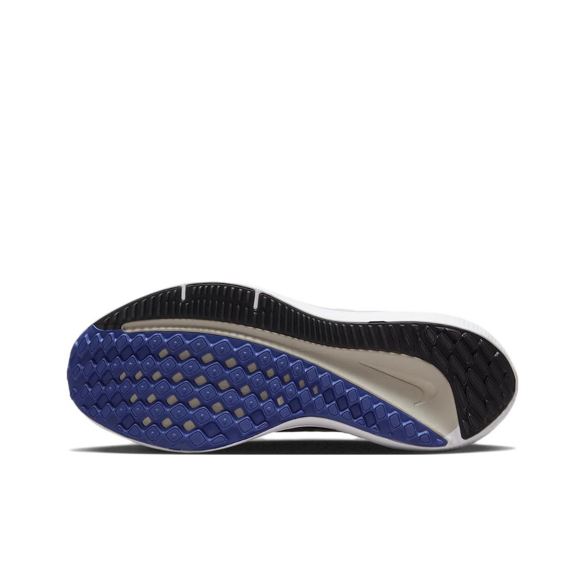 Nike Air Winflo 9 Running Shoes in Black Blue DD8686-003 - product image from the listing.