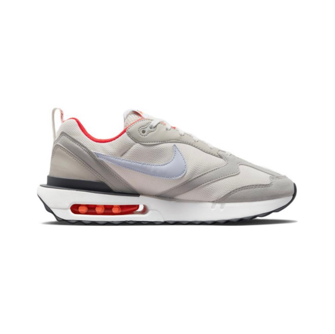Nike Air Max Dawn Sneakers in Grey White Red DQ3991-003 - product image from the listing.
