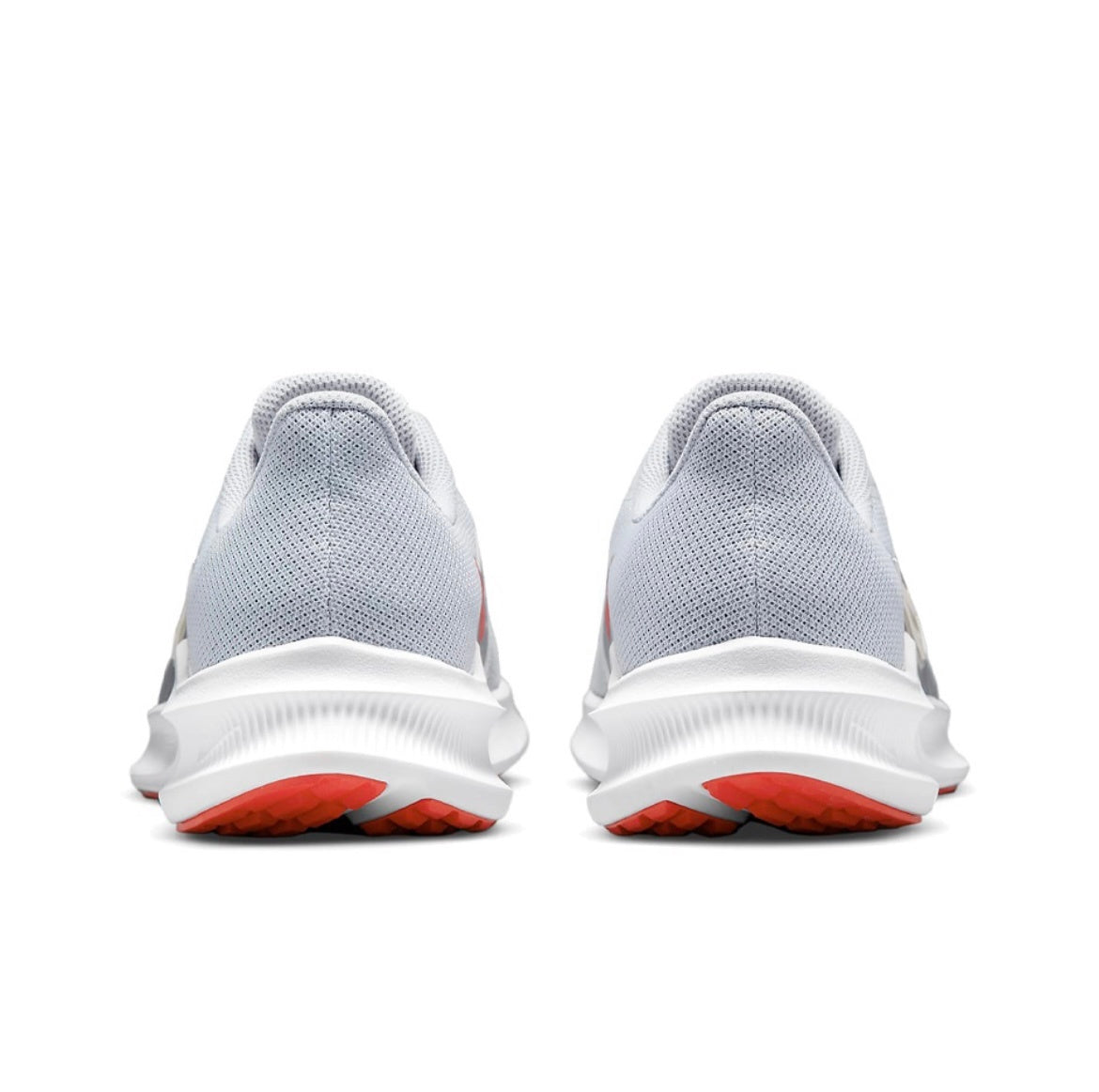 Nike Downshifter 11 Running Shoes in White Red CW3411-004 - product image from the listing.