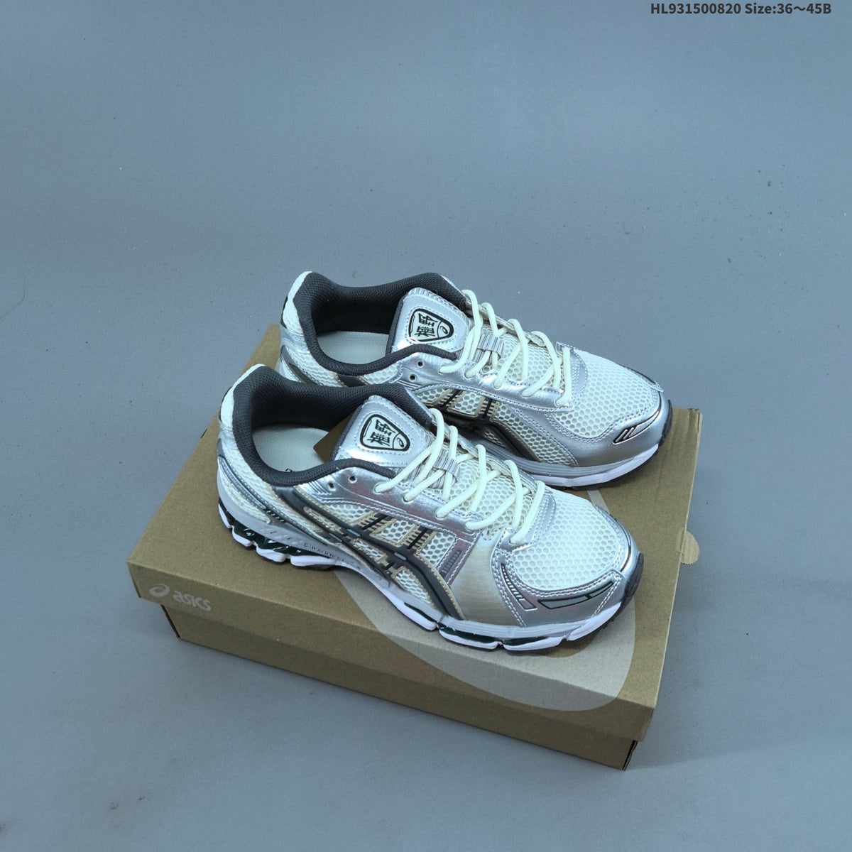 ASICS Gel-Kayano 12.1 Mesh Sneakers for Running - product image from the listing.