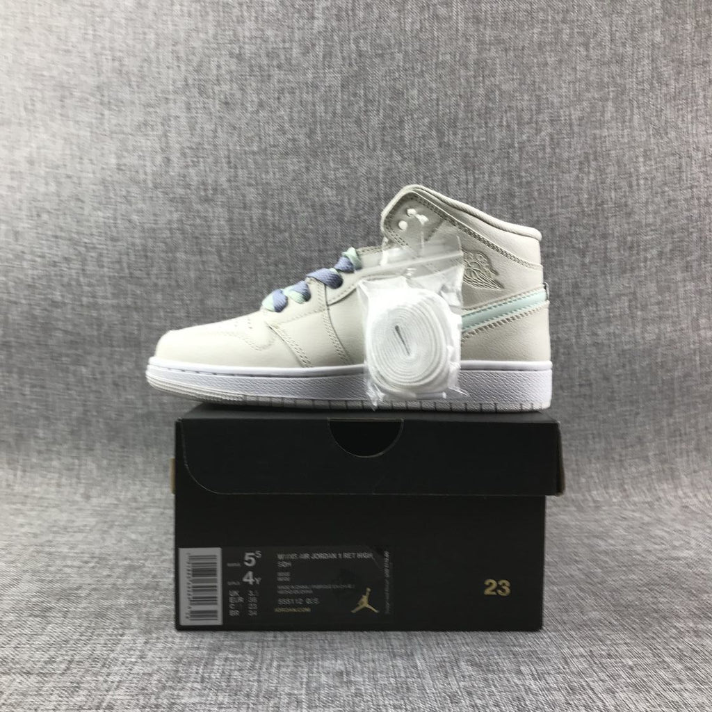 Air Jordan 1 High Pastel Multicolor Sneakers - product image from the listing.