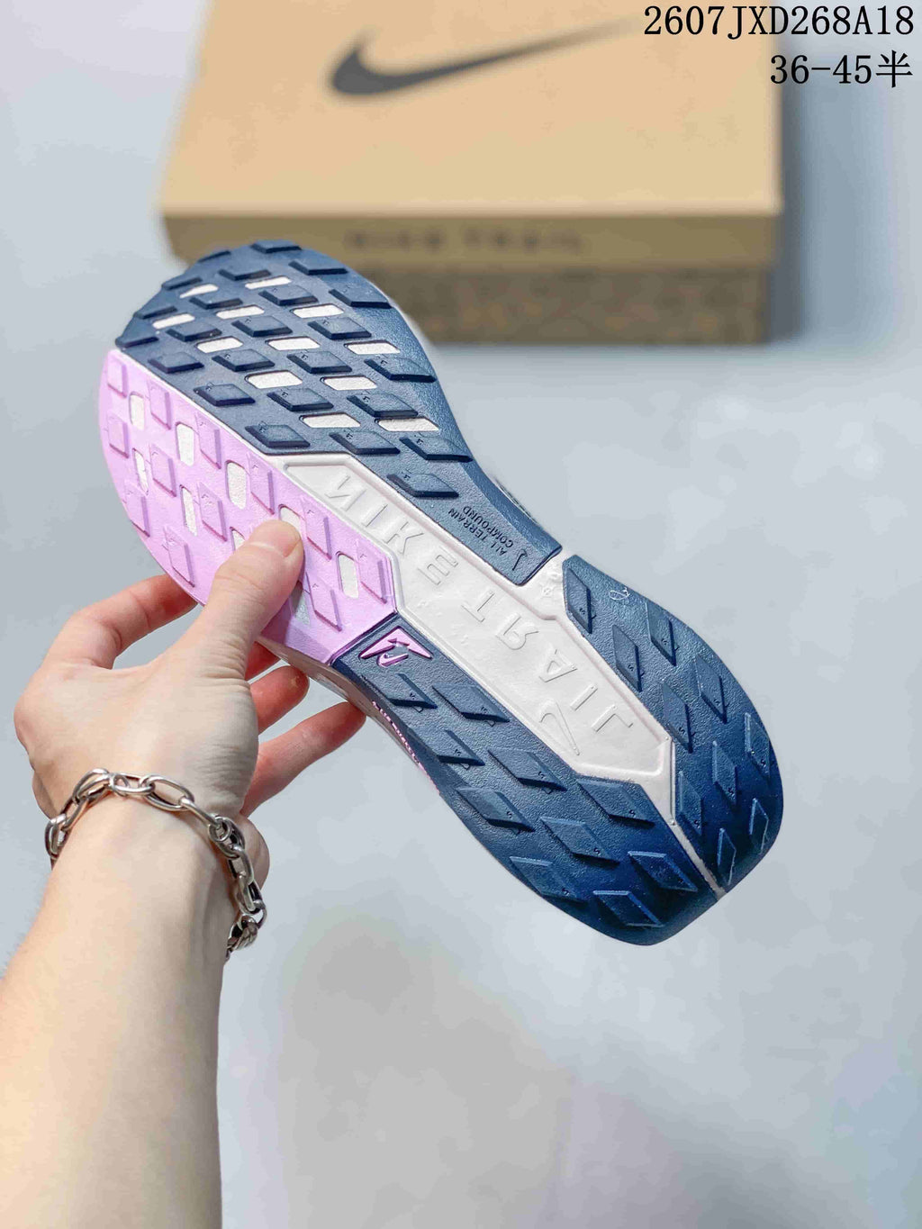 Nike Pegasus Trail 5 GORE-TEX Sneakers in Blue 07JXD268A18 - product image from the listing.