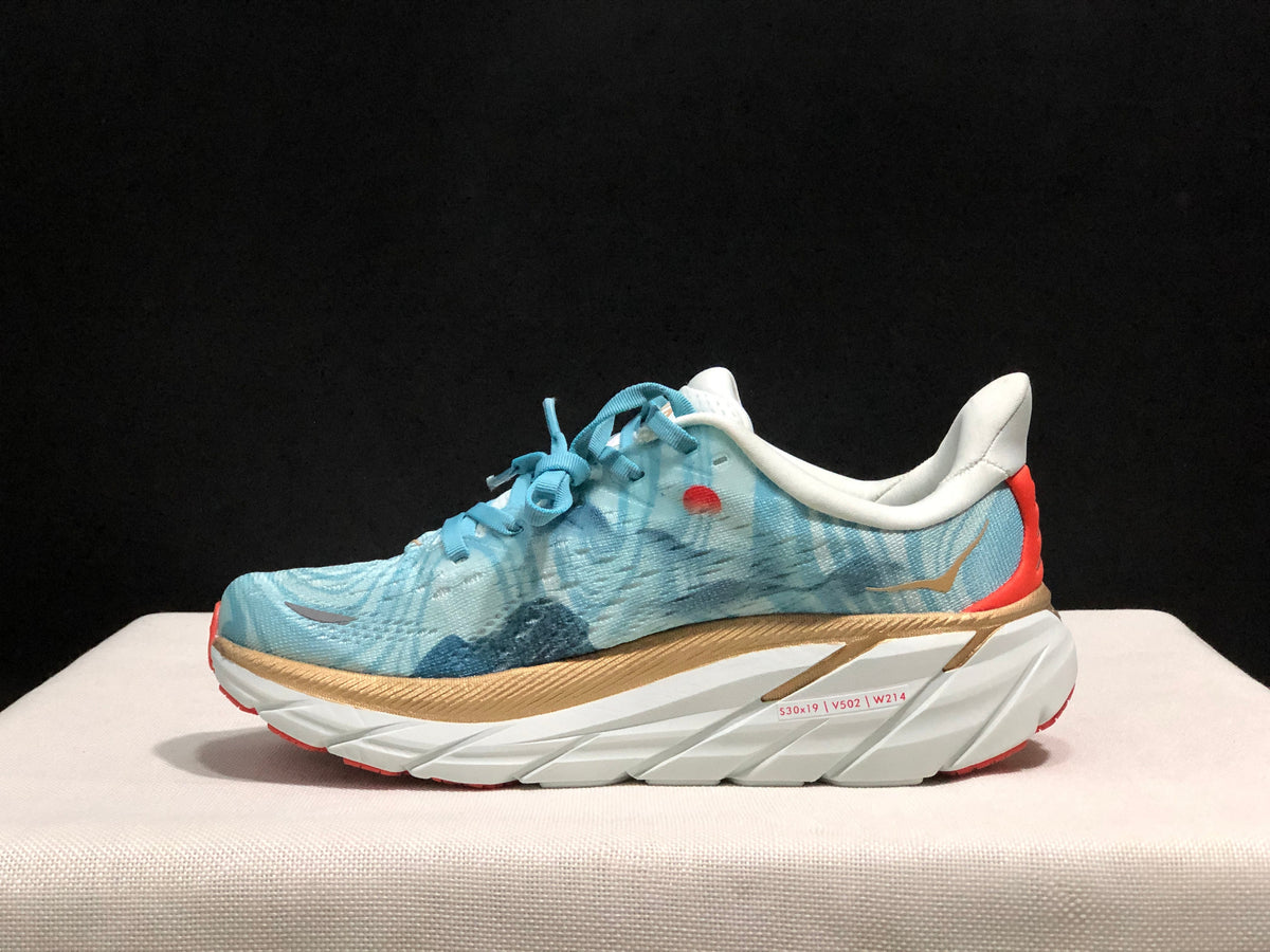 HOKA Clifton 8 Ink Wash Shoes for Running - product image from the listing.