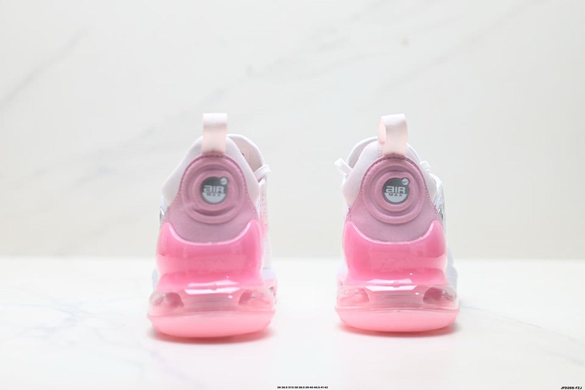 Nike Air Zoom Sneakers in White and Pink - product image from the listing.