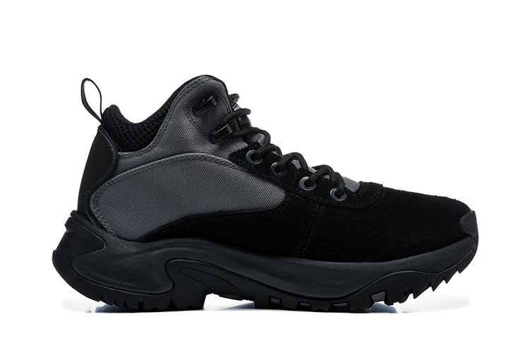 The North Face Waterproof Black Mid-Top Hiking Trainers - product image from the listing.
