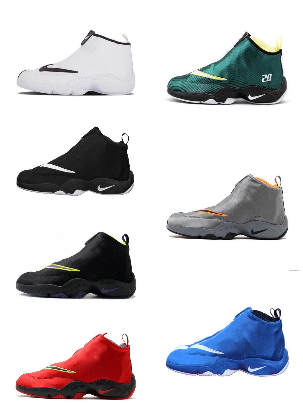 Nike Payton Basketball Trainers in 7 Colorways - product image from the listing.