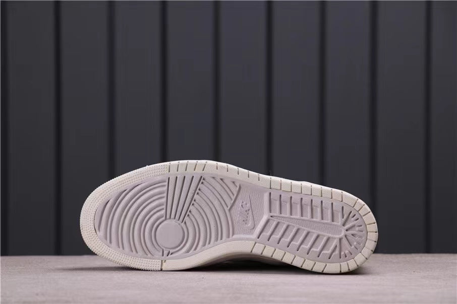 Jordan 1 Zoom CMFT Sneakers in Summit White CT0979-100 - product image from the listing.